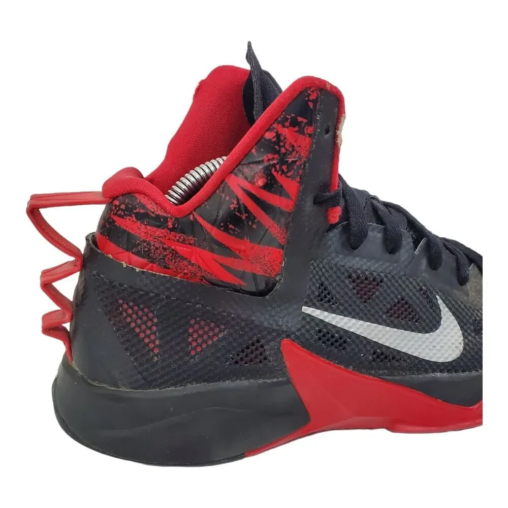 NIKE Shoes ZOOM HYPERFUSE 2013 Mens Size 8.5 Black Basketball Sneaker 615896-001